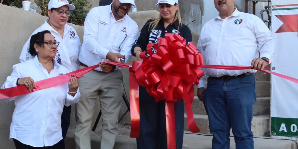 Refuerza PRI Sonora presencia en Nogales; inaugura nueva casa del priismo
