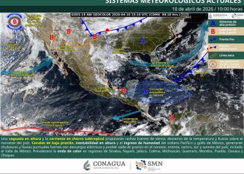 Pronostica CEPC fin de semana caluroso y con baja probabilidad de lluvia
