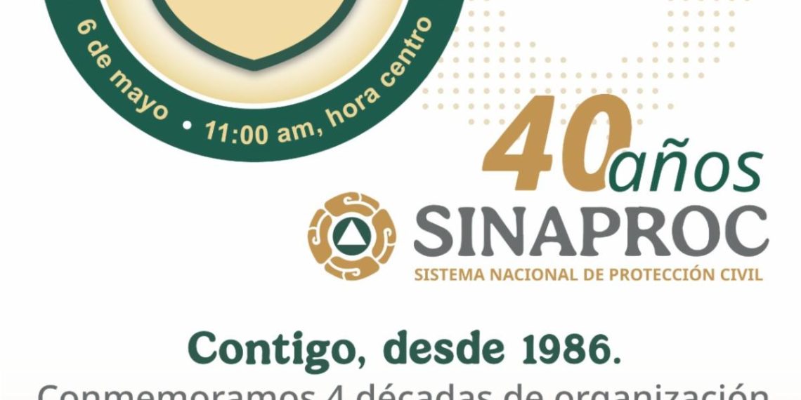 Invita Gobierno de Sonora a participar en el Simulacro Nacional del 6 de mayo