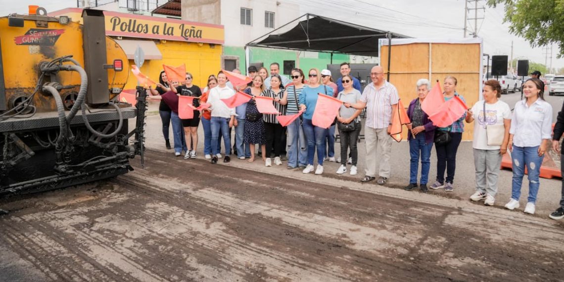 Inicia Ayuntamiento de Hermosillo recarpeteo de vialidad en Pueblitos; beneficiará a 19 colonias