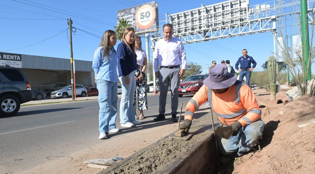 Mantiene Ayuntamiento de Hermosillo mejoramiento de vialidades en beneficio de hermosillenses