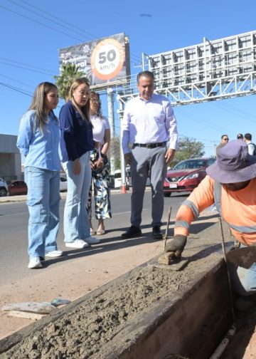Mantiene Ayuntamiento de Hermosillo mejoramiento de vialidades en beneficio de hermosillenses
