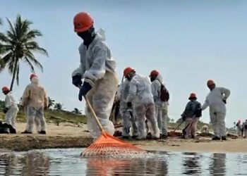 Derrame en el Golfo de México: recolectan más de 889 toneladas de hidrocarburo