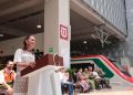 Sheinbaum inaugura tren de la Ciudad de México al AIFA
