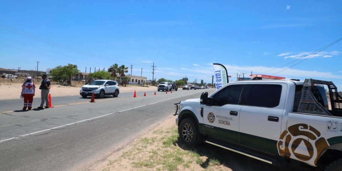 Gobierno de Sonora realiza despliegue de personal por Semana Santa