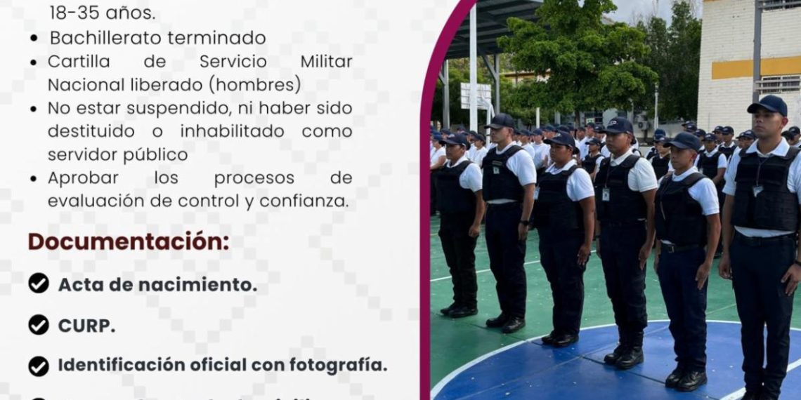 Abre USP convocatoria en el sur de Sonora para formar Policía Preventivo