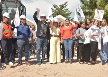 Arranca Jorge Alberto Elías Retes obra de drenaje en Navojoa