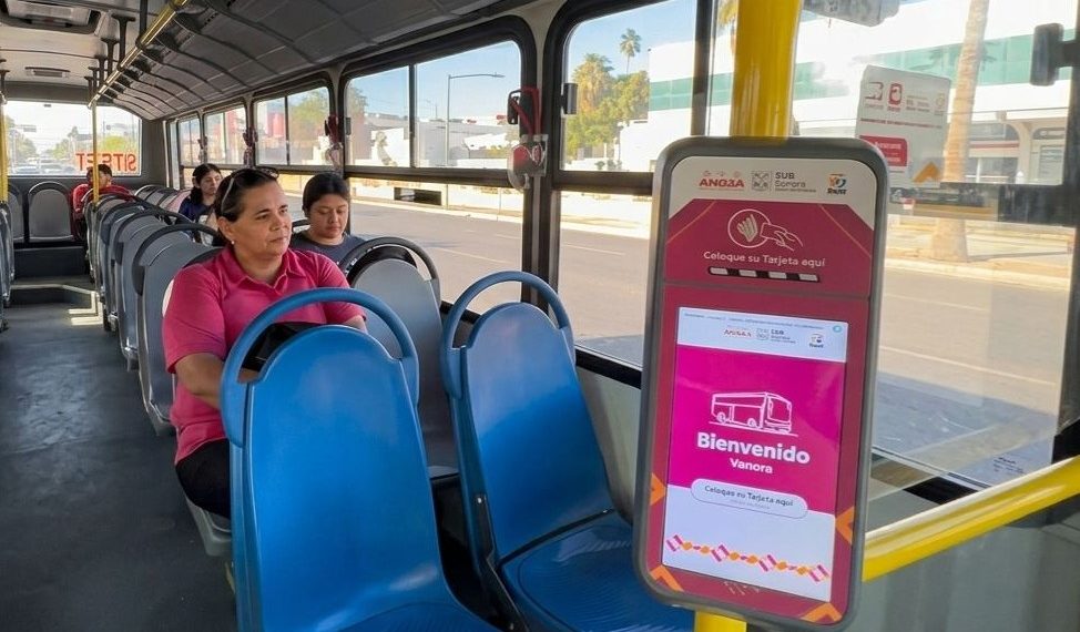 Gobierno de Sonora avanza en implementación de solo pago electrónico en transporte urbano de Hermosillo
