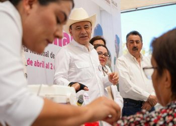 Arranca el Gobierno de Sonora la Semana Nacional de Vacunación “Vacunar es Amar”