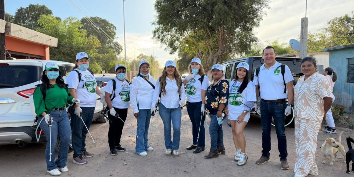 Impulsa diputada Claudia Bours Corral programa de fumigación en el sur de Sonora