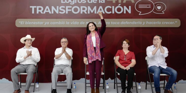 Resultados de la Cuarta Transformación ya se reflejan en el bienestar del pueblo: Celida López