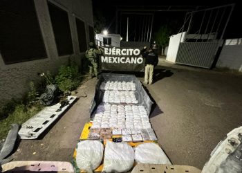 Ejército Mexicano, asegura más de 149 kilogramos de presunta droga en Cajeme