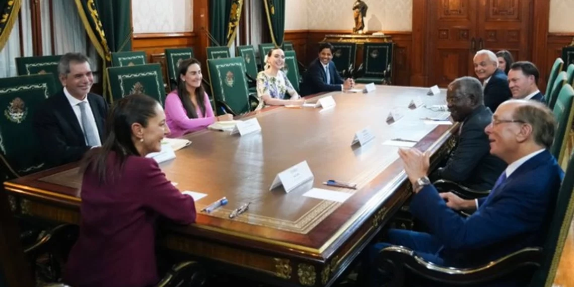 Sheinbaum dialoga con BlackRock y GIP sobre nuevas inversiones