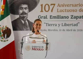 Seguiremos apoyando al campo, afirma Sheinbaum al conmemorar 107 años del asesinato de Emiliano Zapata
