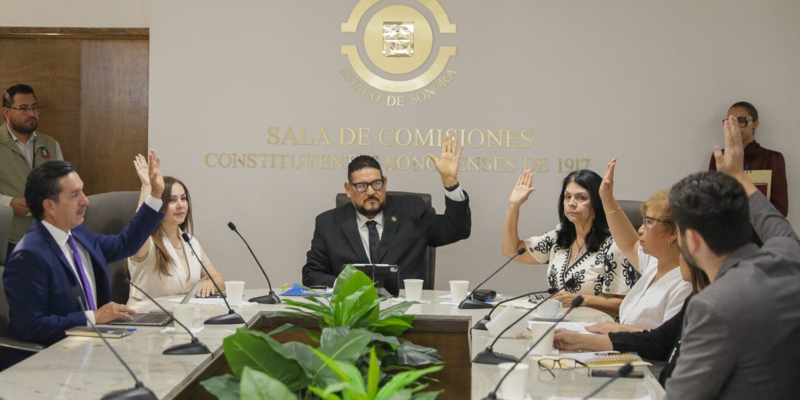 Avanzan dictámenes en comisiones del Congreso de Sonora