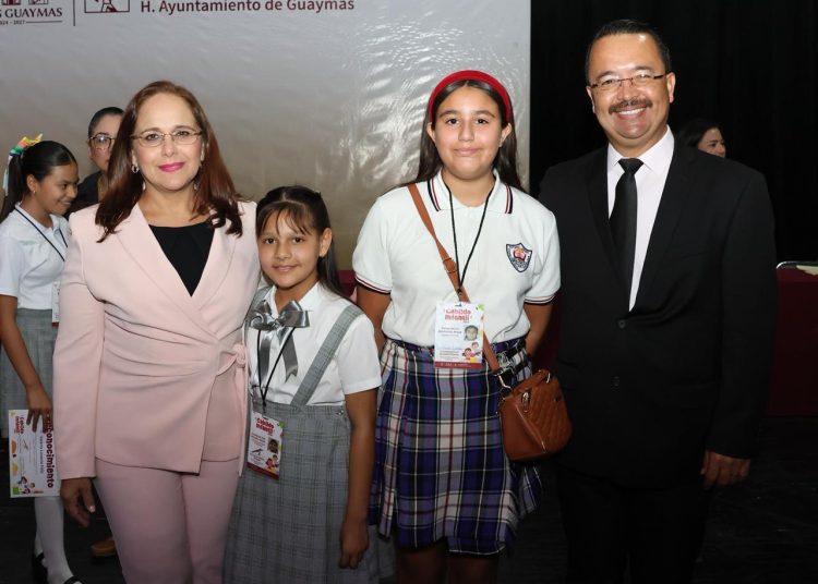 Toman protesta integrantes del Cabildo y administración Infantil 2026 de Guaymas