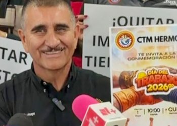 CTM Hermosillo convoca 40 mil trabajadores para conmemorar el Día del Trabajo