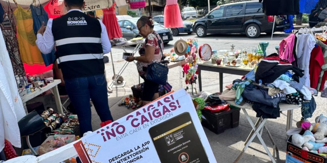 Difunde Secretaría de Seguridad en Guaymas y Empalme función de aplicaciones móviles para prevenir delitos