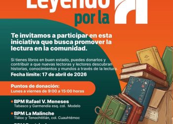 Promueve Ayuntamiento de Hermosillo campaña de donación de libros “Leyendo por la H”
