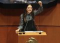 Andrea Chávez solicita licencia al Senado por tiempo indefinido