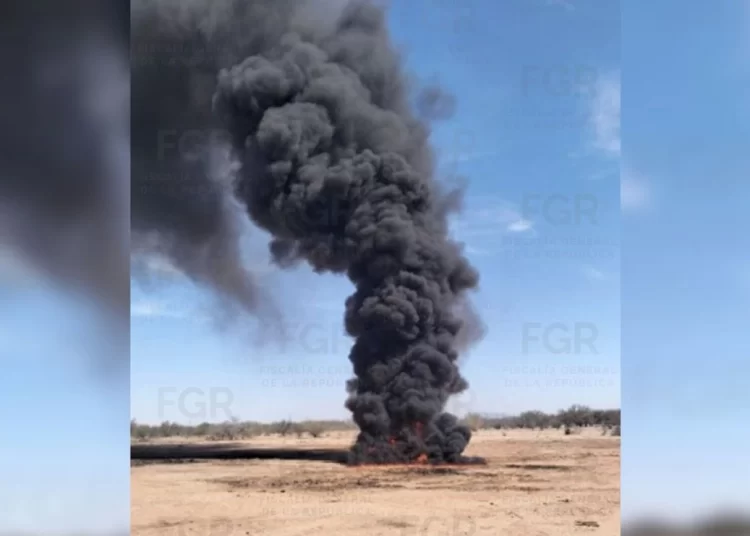 FGR incinera más de 832 kilos de estupefacientes 