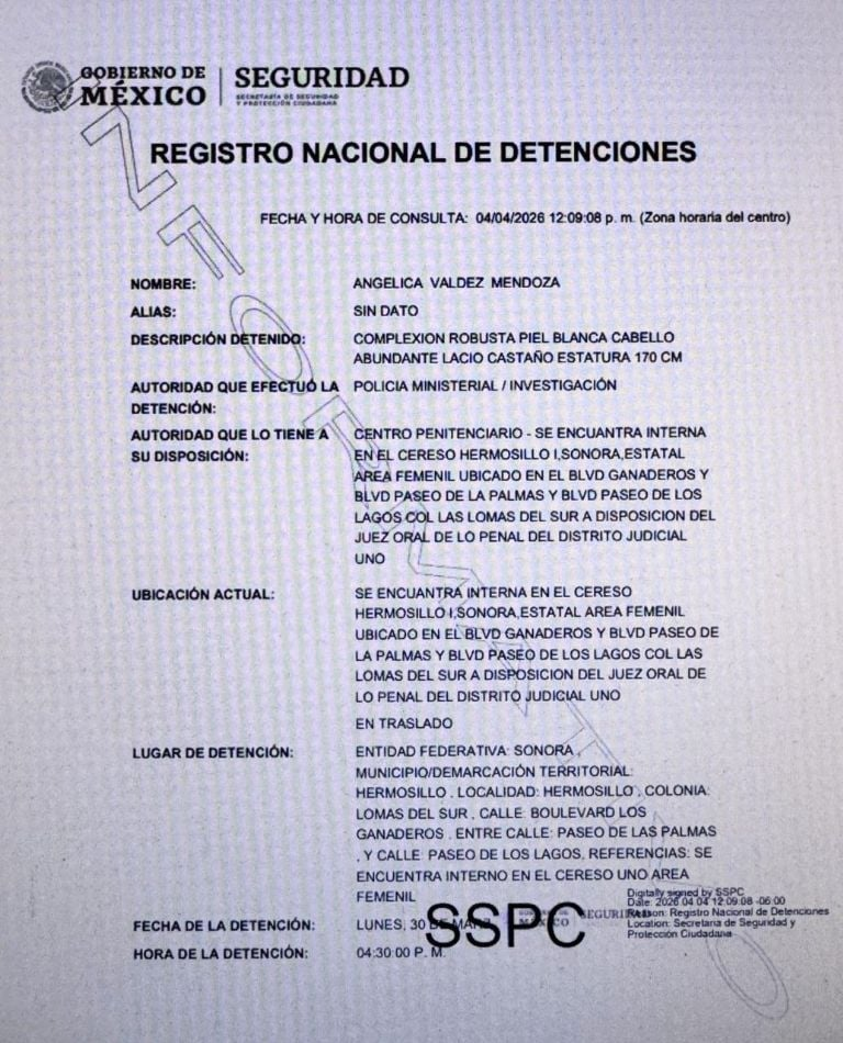 Detienen a regidora del PVEM en Nogales – Para los de a Pie