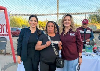 Diputadas Ely Sallard y Amairani Peña acercan servicios integrales a la colonia Palo Verde