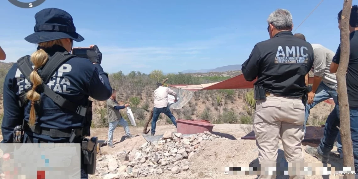 Clausuran mina de oro ilegal en la sierra de Sonora