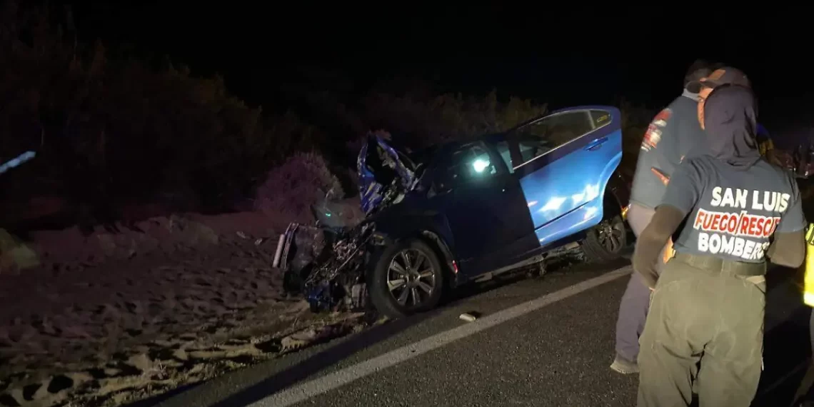 Tres muertos y cinco heridos en choque carretera al Golfo de Santa Clara