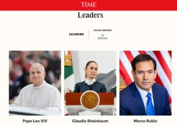 Sheinbaum entre los 100 líderes más influyentes del mundo: “Time”