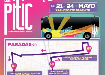 Ofrecerá H Bus traslados gratuitos durante las Fiestas del Pitic 2026