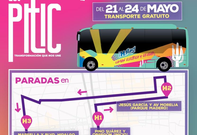 Ofrecerá H Bus traslados gratuitos durante las Fiestas del Pitic 2026