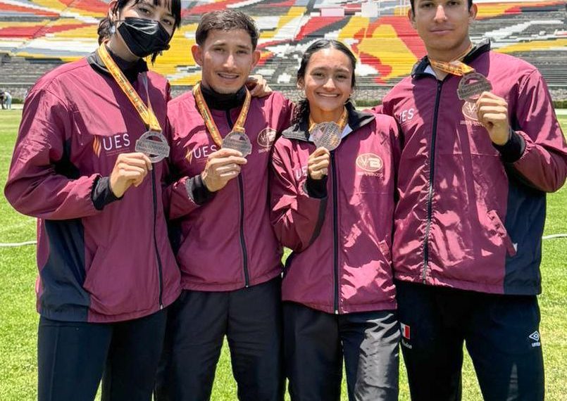 Un oro y tres bronces para la UES en el Campeonato Nacional Anuies 2026