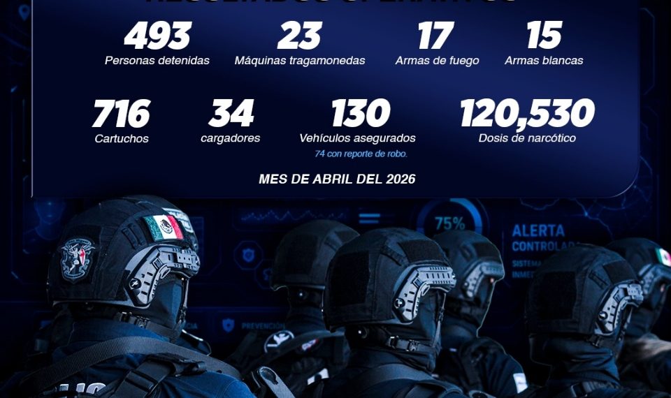 Fortalece Policía Estatal acciones contra el delito