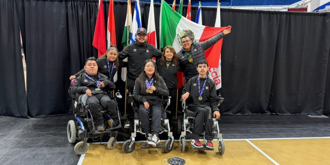 Sonora aporta talento para que méxico obtenga oro en Copa del Mundo de Boccia