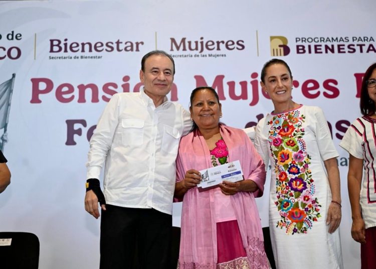 Sheinbaum y Durazo respaldan a más de 70 mil mujeres sonorenses con Pensión Bienestar