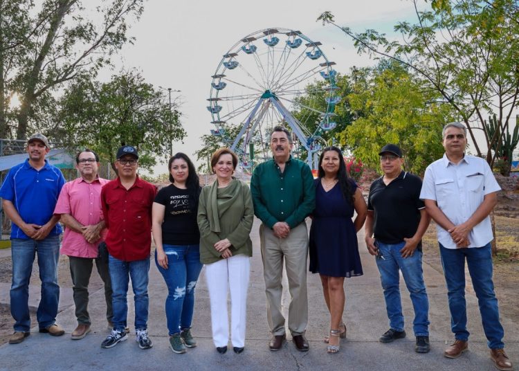 Gobierno de Sonora fortalece la participación ciudadana en la rehabilitación del Parque Infantil Ostimuri