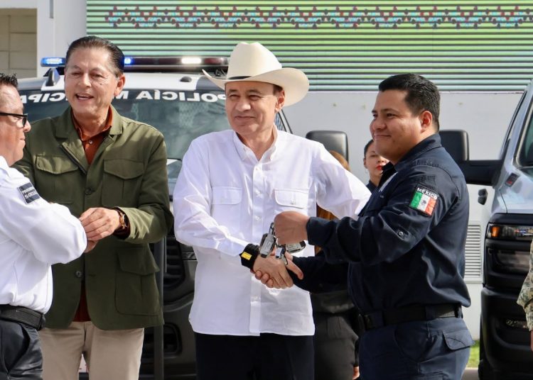 Fortalece Gobernador Durazo seguridad con tecnología y equipamiento a través de Ficoseg