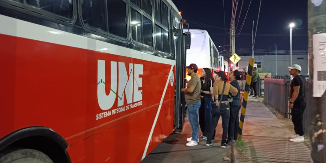 Beneficia Gobierno de Sonora a más de 6 mil 500 personas con transporte nocturno gratuito