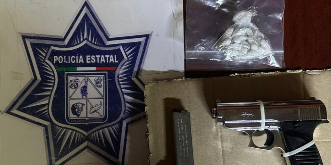 Policía Estatal detiene a hombre armado en la colonia Amapolas