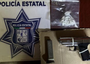 Policía Estatal detiene a hombre armado en la colonia Amapolas