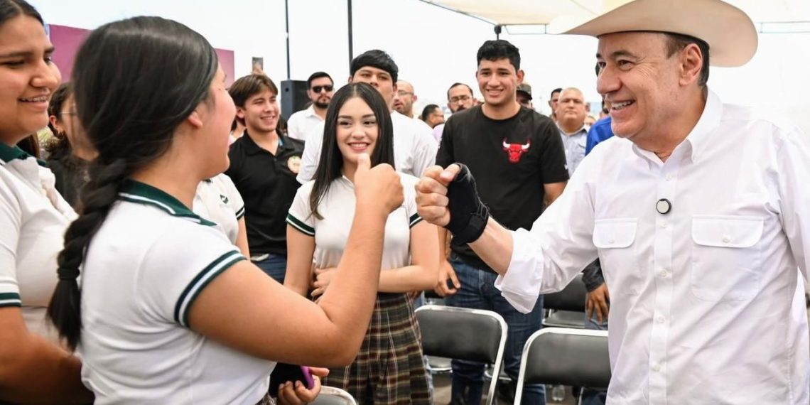 Fortalece Gobernador Durazo acceso a preparatoria con nuevos planteles y más espacios en Sonora
