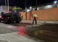 Avanza obra de rehabilitación en la Calzada en Guaymas; continúan trabajos de mejoramiento de la vialidad