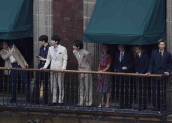 BTS lanzará video inédito de su visita a Palacio Nacional
