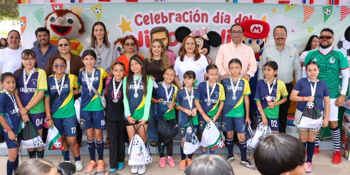 Realiza el Ayuntamiento de Guaymas festejo por el Día del Niño y la Niña