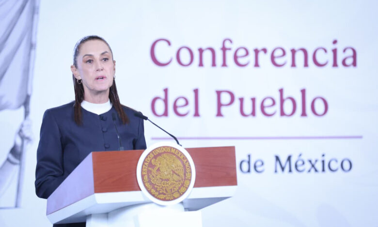 Sheinbaum rechaza censura tras el llamado “no vean TV Azteca”