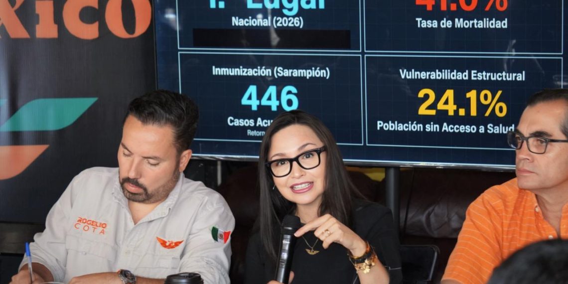 Presenta Natalia Rivera radiografía de la salud en Sonora