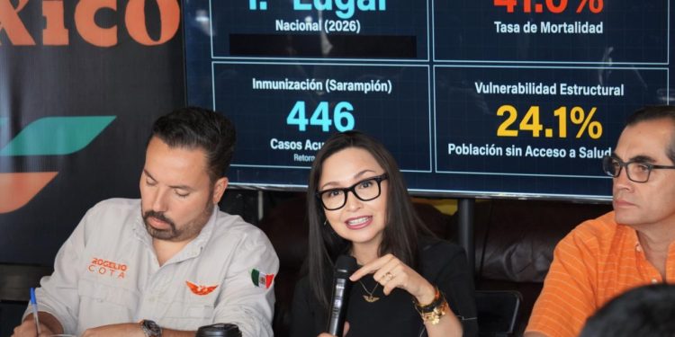 Presenta Natalia Rivera radiografía de la salud en Sonora