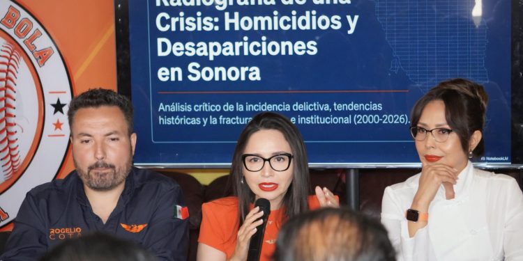 Presenta Movimiento Ciudadano radiografía de la inseguridad en Sonora