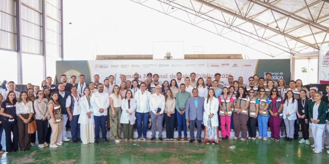 Inicia en Sonora la Semana Nacional de Salud Pública 2026